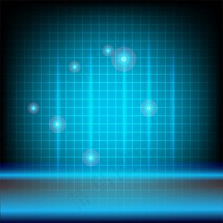 炫彩光影渐变背景