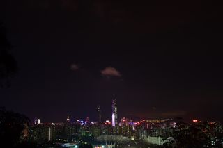 迷人的深圳市中心夜景图片