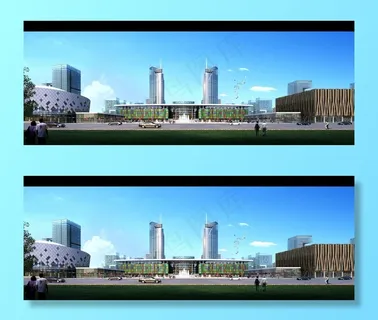 房地产效果图图片