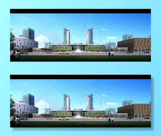 房地产效果图图片