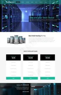 机房维护托管模板