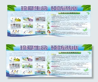 防溺水安全知识宣传栏
