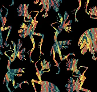 油画风格抽象背景图案 油画风格抽象背景图案