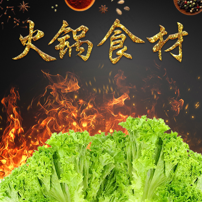 淘宝天猫美食火锅主图直通车背景psd模版下载