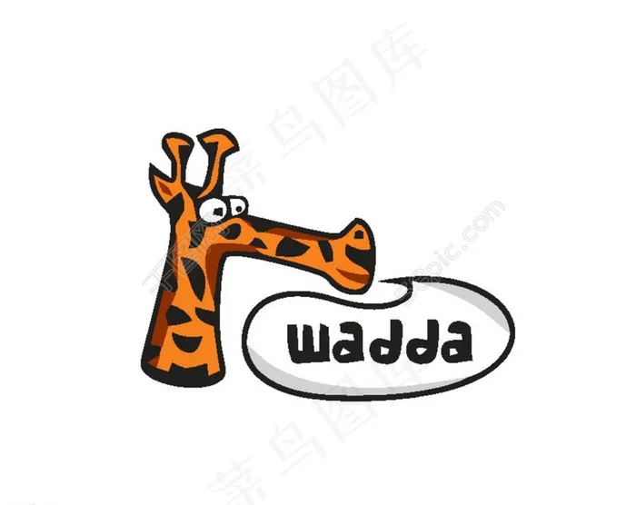 卡通logo图片ai矢量模版下载