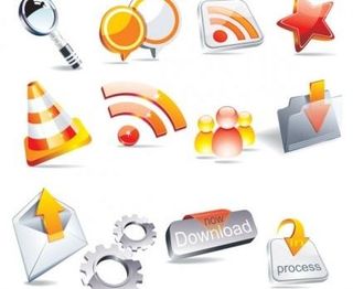 该图标矢量的晶体结构