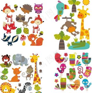 动物卡通图片