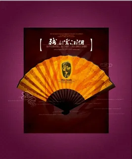 扇子广告画册
