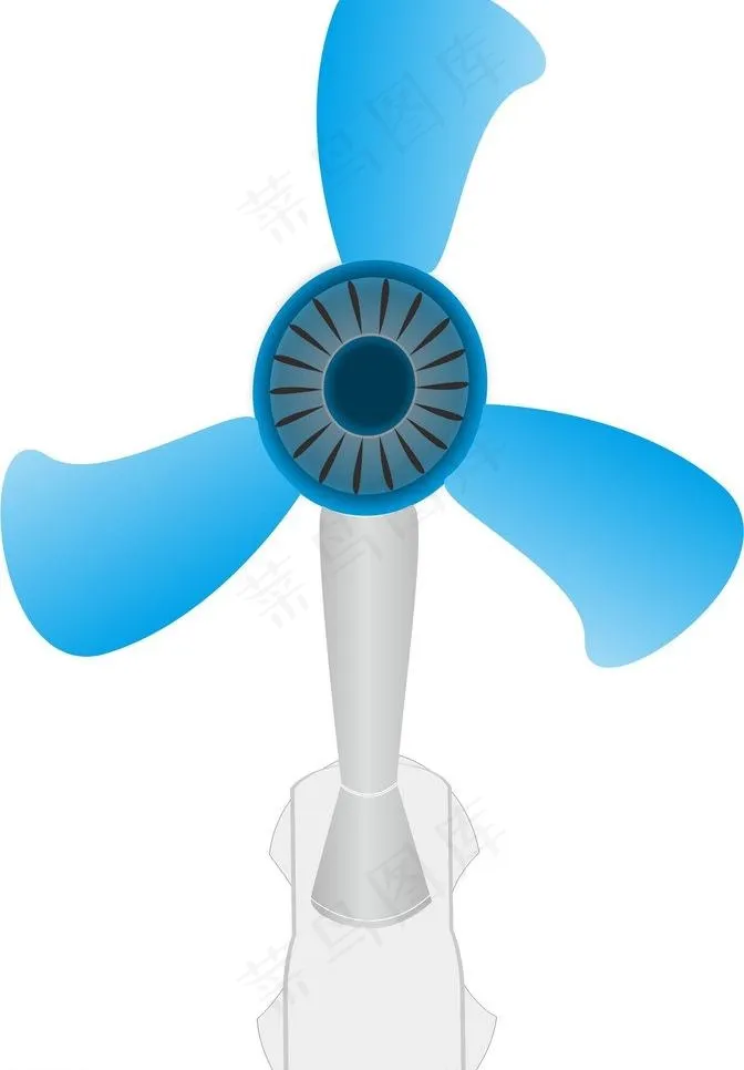 电风扇图片cdr矢量模版下载