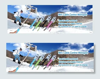 蓝牙自拍神器海报