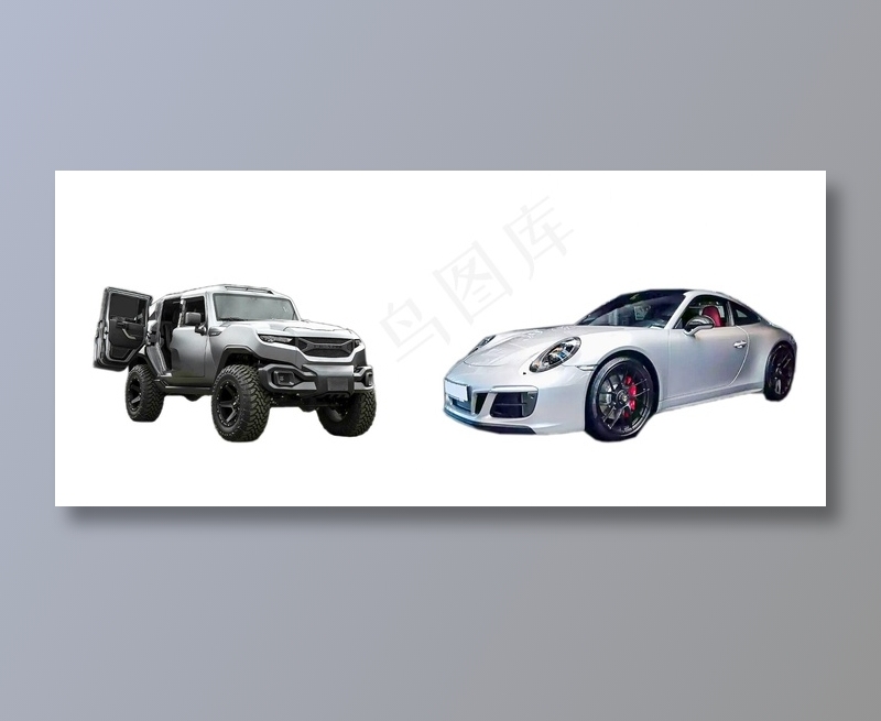 汽车免抠素材PSD分层