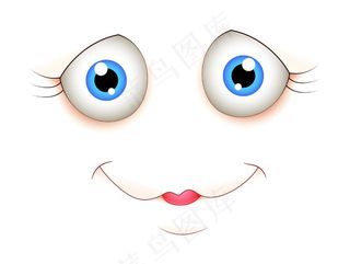 可爱的卡通表情