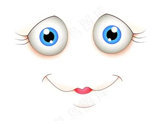 可爱的卡通表情