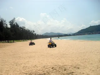 阳江珍珠滩图片