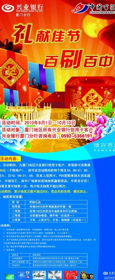 兴业银行x展架图片(2268X5102(DPI:72))psd模版下载