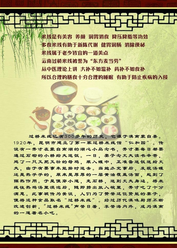 过桥米线的由来图片