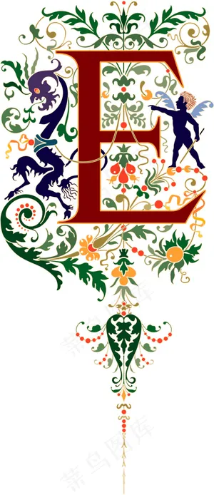 古典欧式装饰花纹矢量素材 古典欧式装饰花纹矢量素材