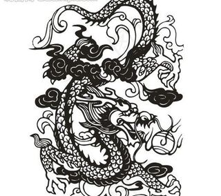 龍的纹饰图片