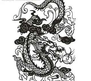 龍的纹饰图片