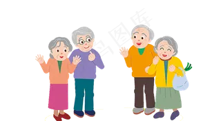 尊老敬老关爱空巢老人公益宣传海报