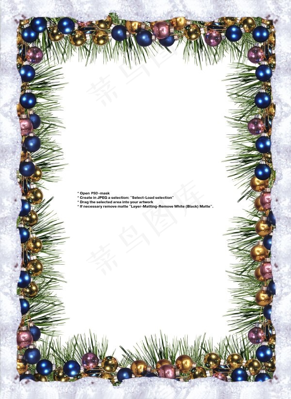 俄罗斯边框素材