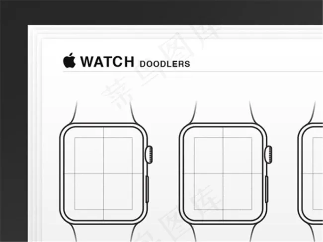 苹果手表 wireframes
