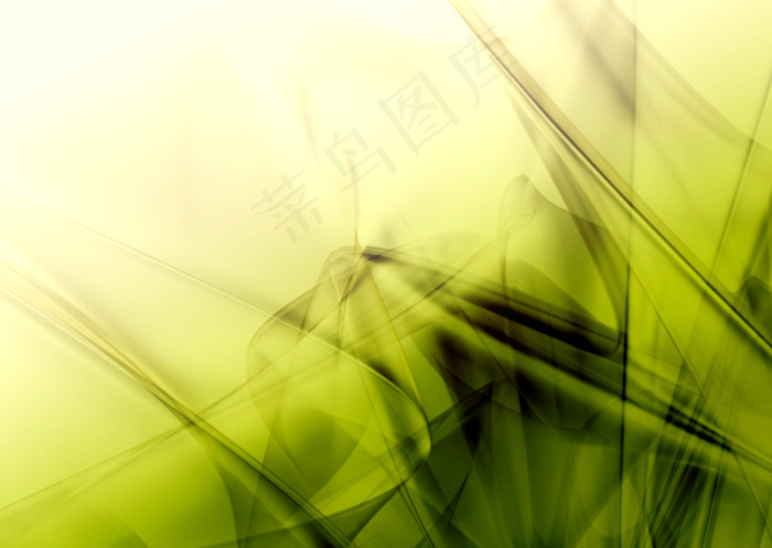 绿色简单条纹放射背景素材