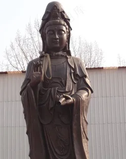大型铜观音图片 大型铜观音图片