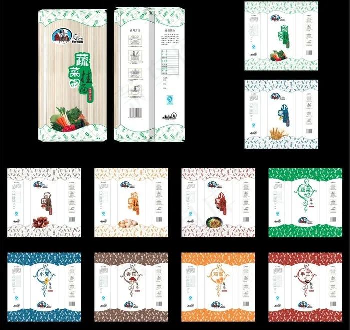 759面包装图片cdr矢量模版下载