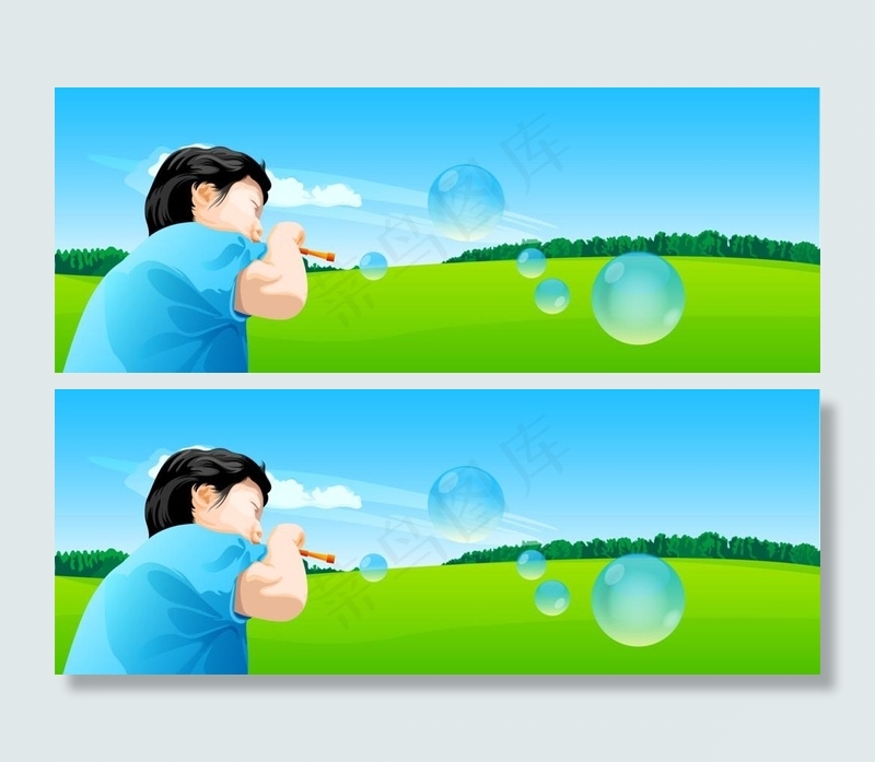 夏天风景素材图片