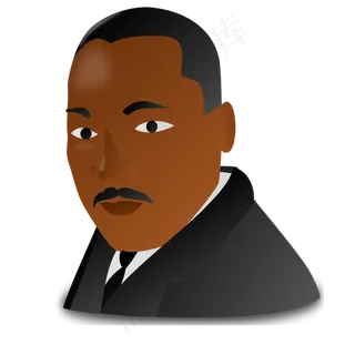 马丁路德金日图标