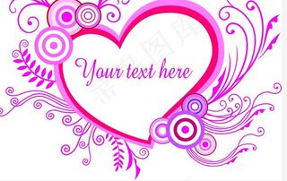 植物花纹装饰边框创意设计矢量素材