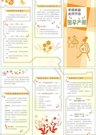 计生办宣传单 围孕期图片