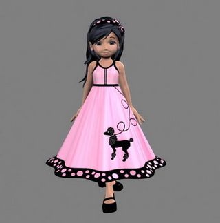 动漫卡通形象模型模具素材免费下载3...