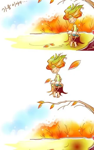 2007秋季韩国风景矢量图22