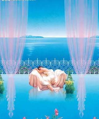 自然风景画图片