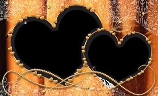 浪漫爱心相框2图片