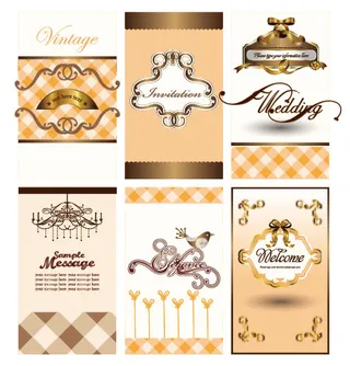 插画卡片背景02-矢量素材