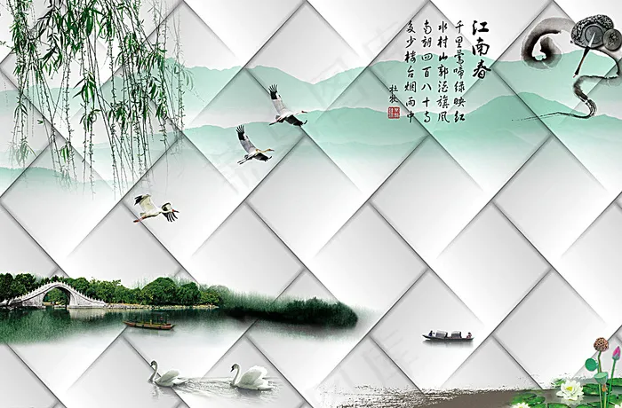 电视背景墙图片(9000X6000(DPI:300))psd模版下载