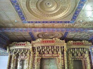 大型宗族祠堂天花顶棚图片