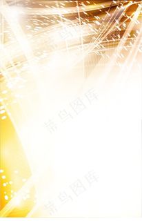 金色的光辉的火花