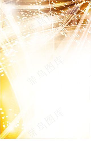 金色的光辉的火花