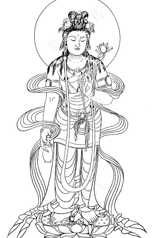 南无观世音菩萨像图片