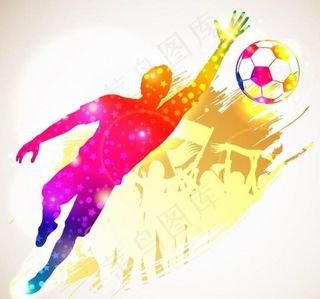 足球比赛背景图片