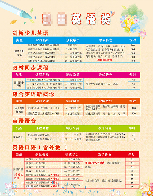 学校类展板设计