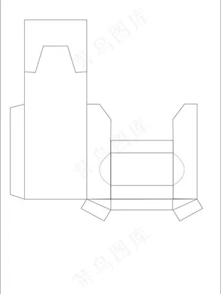 包装平面图图片