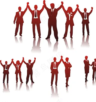 矢量人物 插画图片