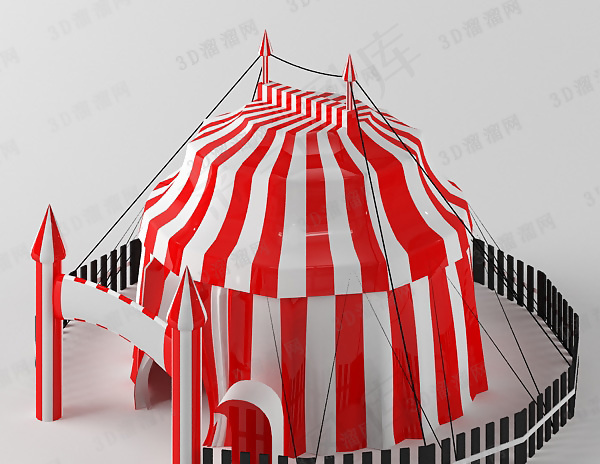 3D帐篷模型
