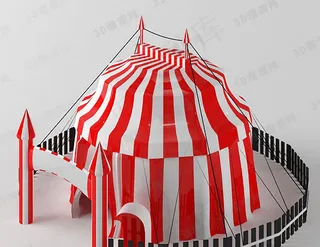 3D帐篷模型