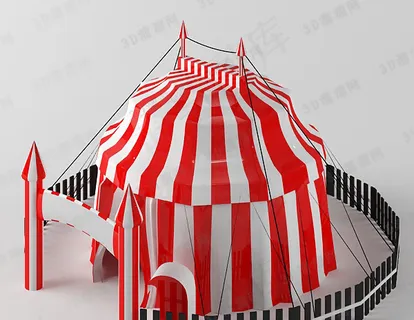 3D帐篷模型 3D帐篷模型